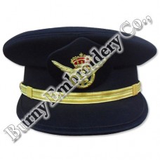 Officers Military Hands Embroidery Caps